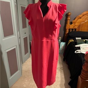 cute orange dress  brand new with tags